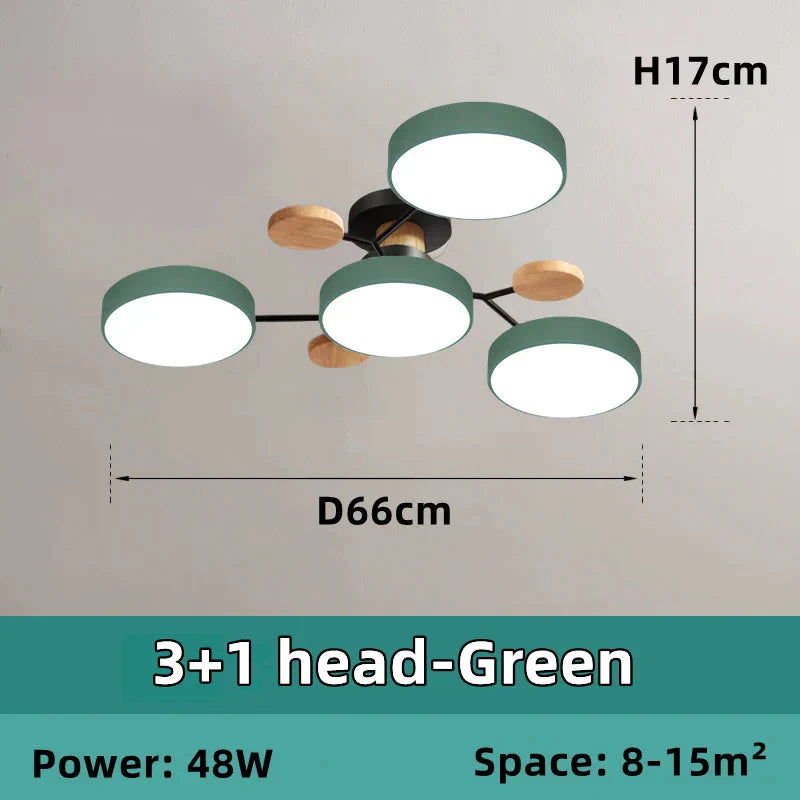 Luminaire Élégant : Plafonnier Design Nordique IL582734-ILLUMEEN.COM
