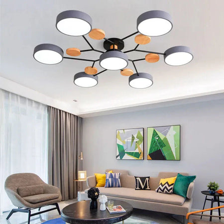 Luminaire Élégant : Plafonnier Design Nordique IL582734-ILLUMEEN.COM