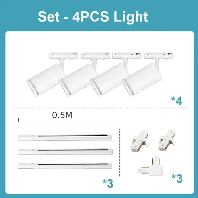 Luminaire Élégant : Plafonnier Design Rail LED IL829374-ILLUMEEN.COM