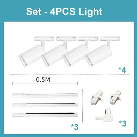 Luminaire Élégant : Plafonnier Design Rail LED IL829374-ILLUMEEN.COM