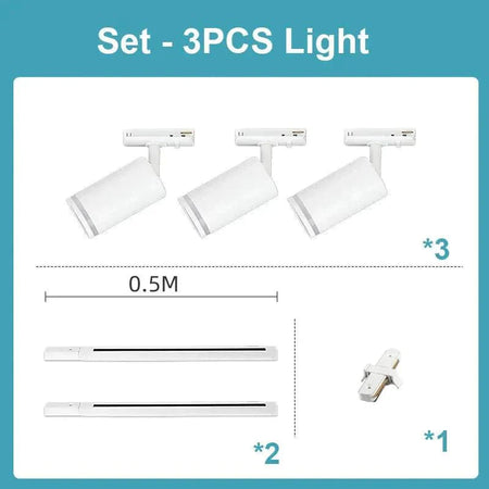 Luminaire Élégant : Plafonnier Design Rail LED IL829374-ILLUMEEN.COM