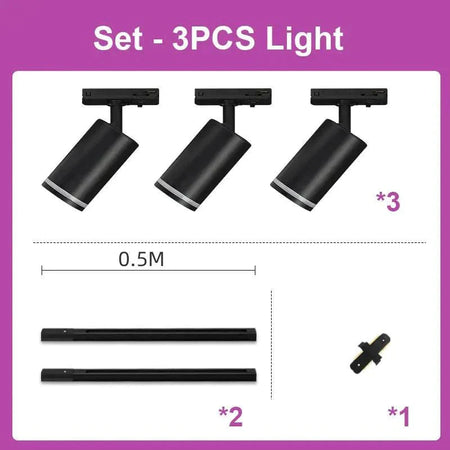 Luminaire Élégant : Plafonnier Design Rail LED IL829374-ILLUMEEN.COM