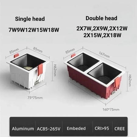 Luminaire Élégant : Projecteur LED Orientable IL583729-ILLUMEEN.COM