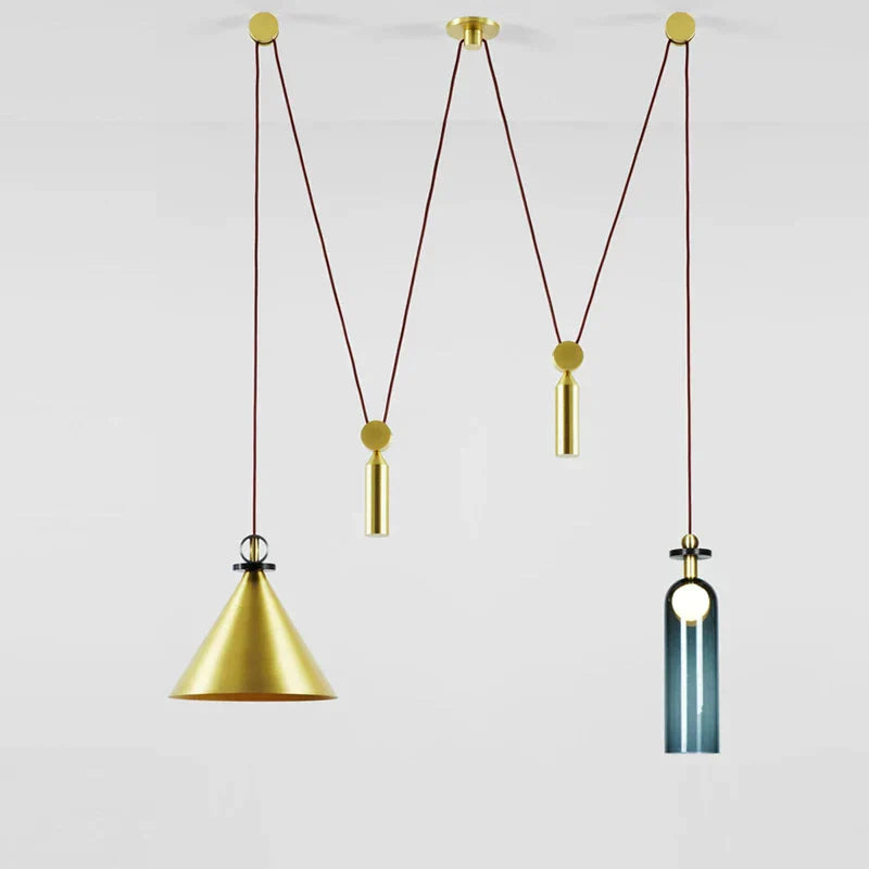 Luminaire Élégant Suspendu en Laiton Design IL592734-ILLUMEEN.COM