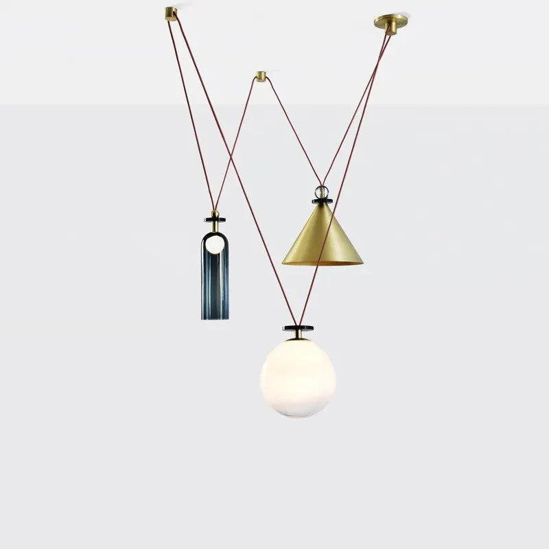 Luminaire Élégant Suspendu en Laiton Design IL592734-ILLUMEEN.COM