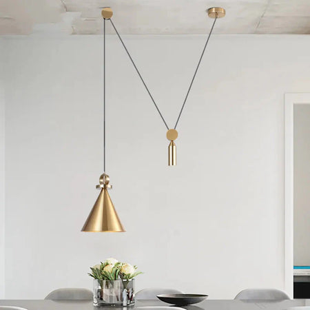 Luminaire Élégant Suspendu en Laiton Design IL592734-ILLUMEEN.COM