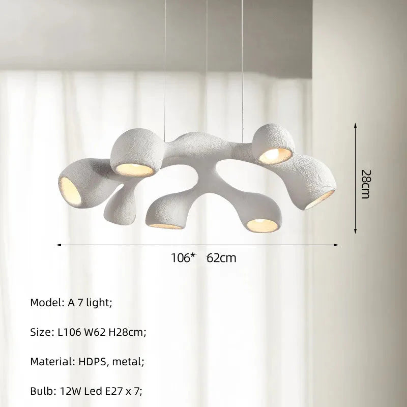 Luminaire Élégant Suspendu Nordique en Blanc - IL583742-ILLUMEEN.COM