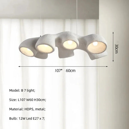Luminaire Élégant Suspendu Nordique en Blanc - IL583742-ILLUMEEN.COM