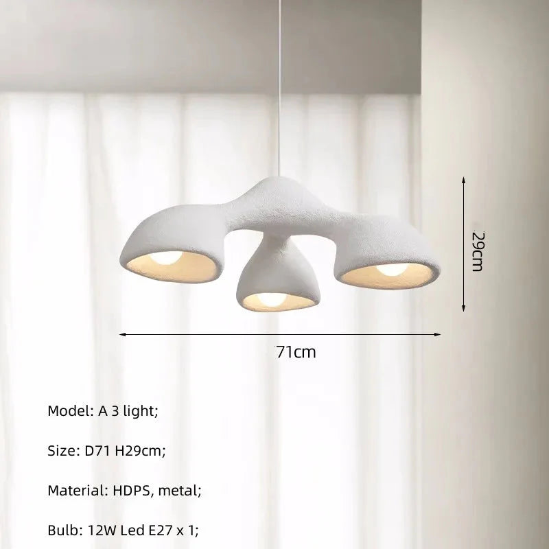 Luminaire Élégant Suspendu Nordique en Blanc - IL583742-ILLUMEEN.COM