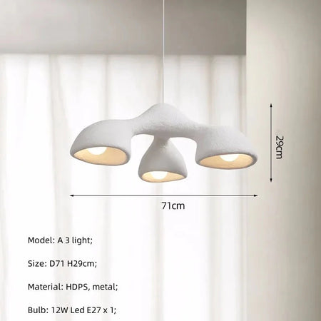 Luminaire Élégant Suspendu Nordique en Blanc - IL583742-ILLUMEEN.COM