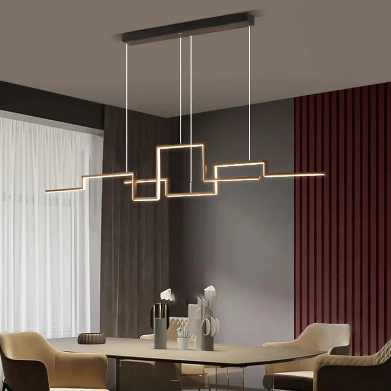 Luminaire Élégant Suspension Géométrique Moderne IL582473-ILLUMEEN.COM