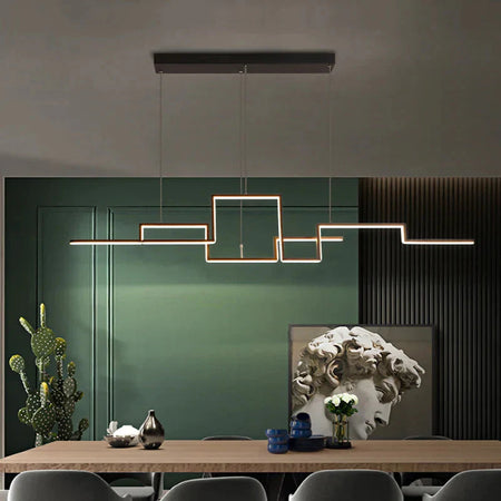 Luminaire Élégant Suspension Géométrique Moderne IL582473-ILLUMEEN.COM