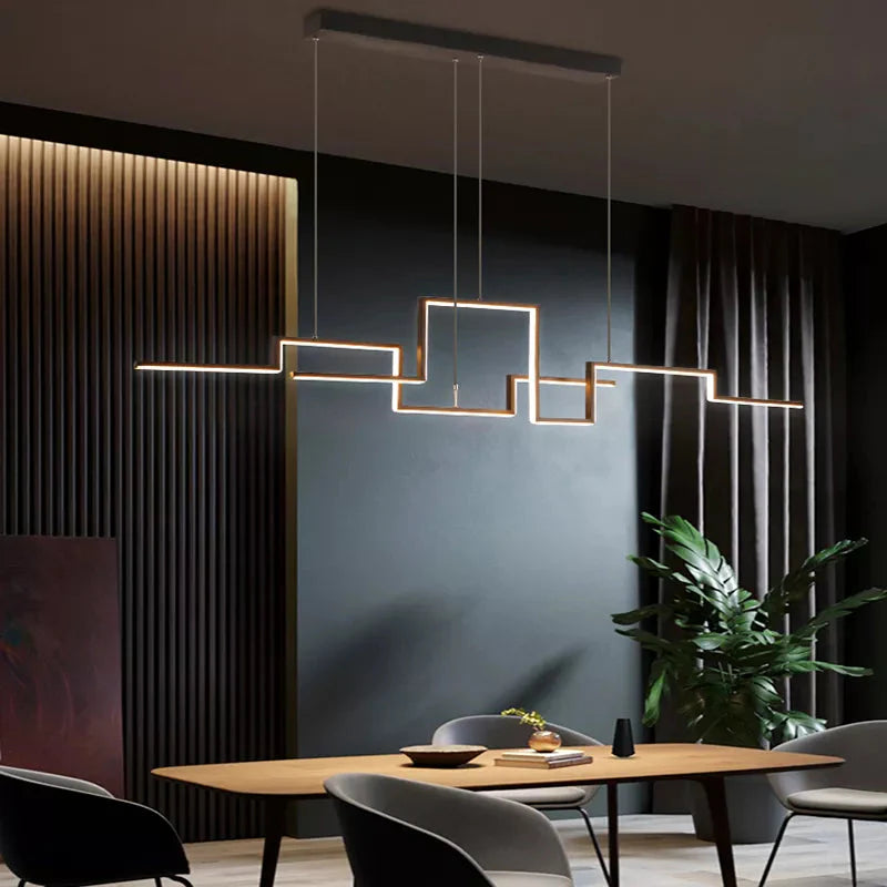 Luminaire Élégant Suspension Géométrique Moderne IL582473-ILLUMEEN.COM