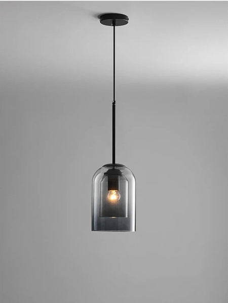 Luminaire Élégant Suspension Verre Double IL593748-ILLUMEEN.COM
