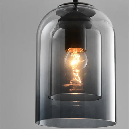 Luminaire Élégant Suspension Verre Double IL593748-ILLUMEEN.COM