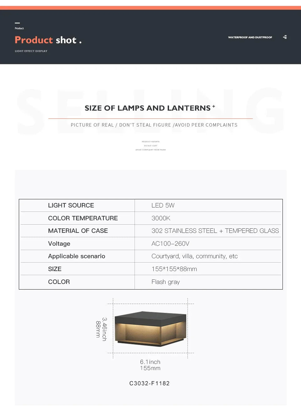 Luminaire Élégant VZVI pour Jardin - IL528903-ILLUMEEN.COM