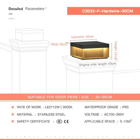 Luminaire Élégant VZVI pour Jardin - IL528903-ILLUMEEN.COM