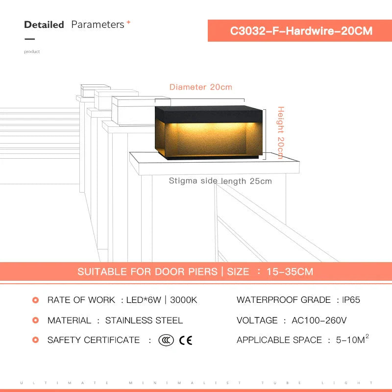 Luminaire Élégant VZVI pour Jardin - IL528903-ILLUMEEN.COM