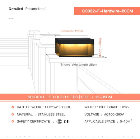 Luminaire Élégant VZVI pour Jardin - IL528903-ILLUMEEN.COM