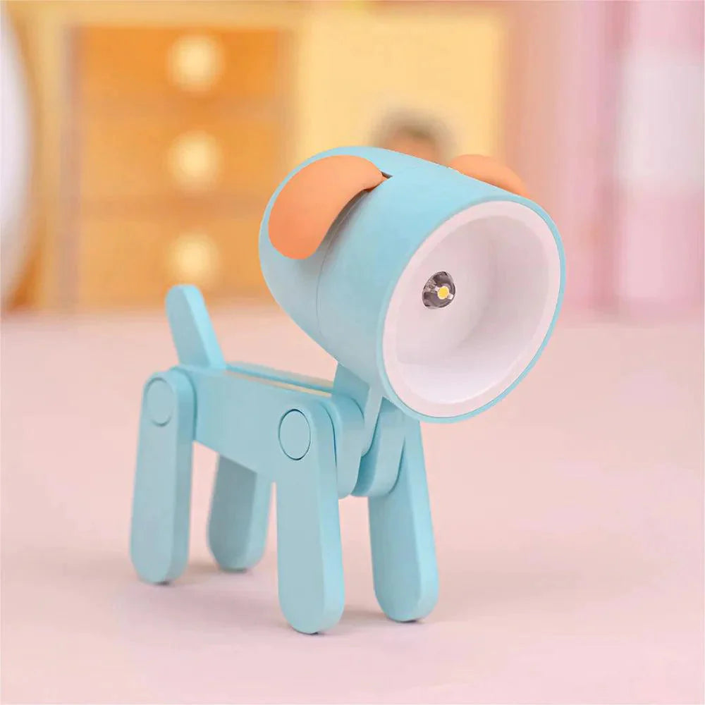 Luminaire Enchanté IL572934 : Mini Veilleuse Flexible Chiot/Faon-ILLUMEEN.COM