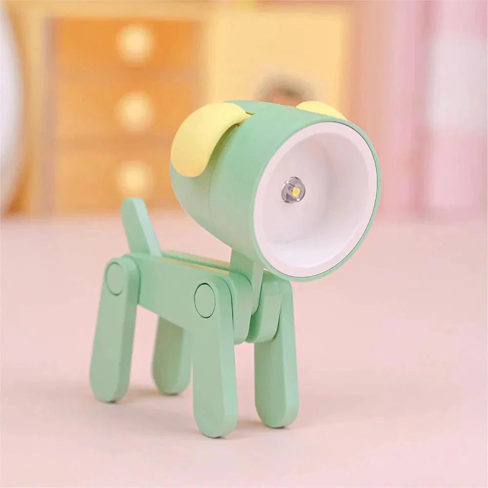 Luminaire Enchanté IL572934 : Mini Veilleuse Flexible Chiot/Faon-ILLUMEEN.COM