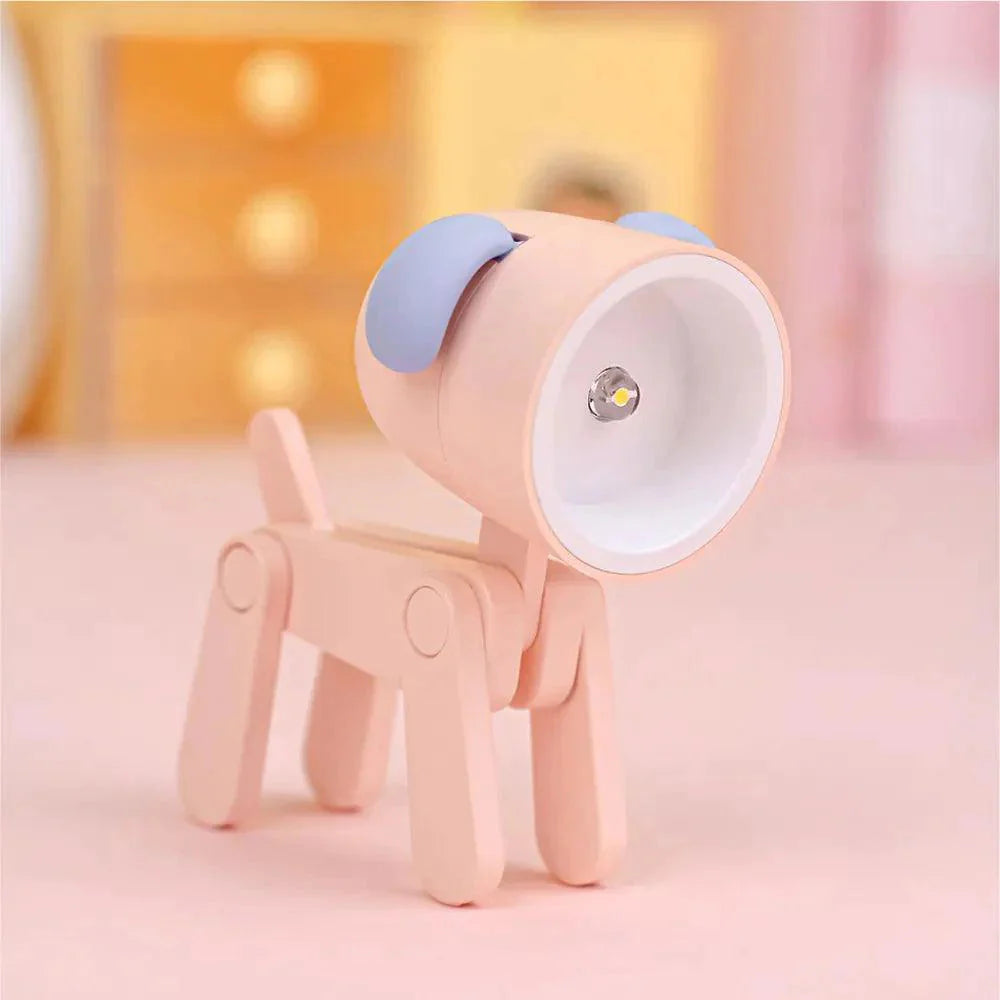 Luminaire Enchanté IL572934 : Mini Veilleuse Flexible Chiot/Faon-ILLUMEEN.COM