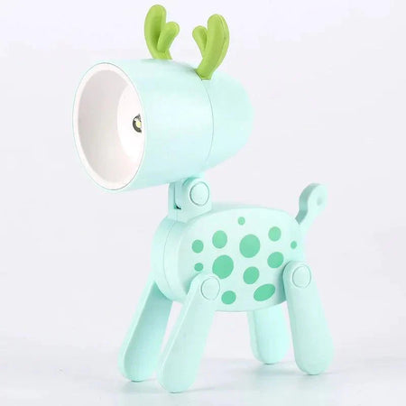 Luminaire Enchanté IL572934 : Mini Veilleuse Flexible Chiot/Faon-ILLUMEEN.COM
