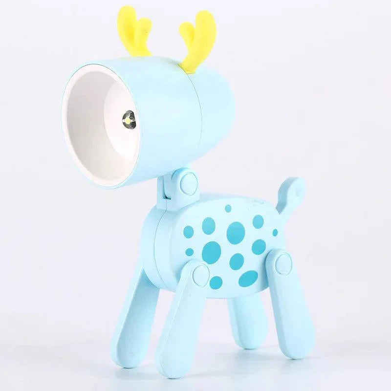 Luminaire Enchanté IL572934 : Mini Veilleuse Flexible Chiot/Faon-ILLUMEEN.COM