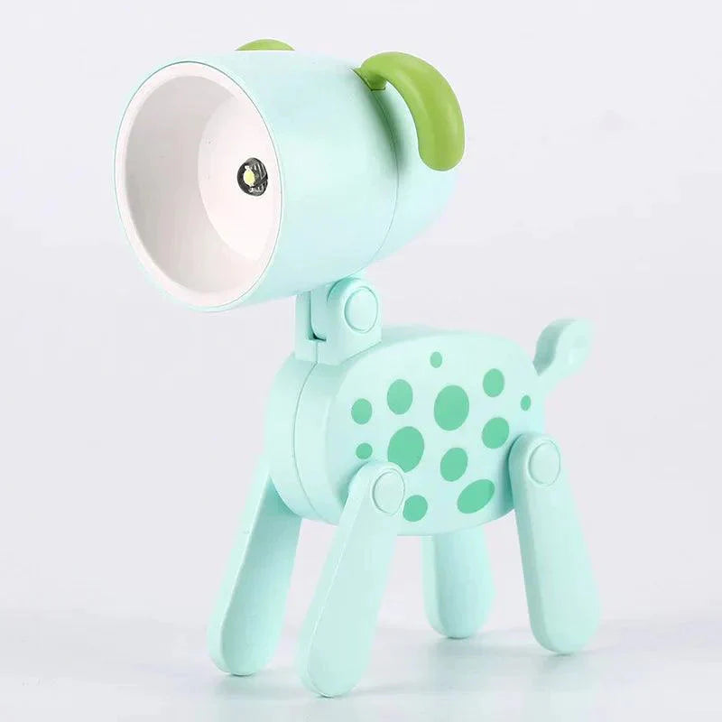 Luminaire Enchanté IL572934 : Mini Veilleuse Flexible Chiot/Faon-ILLUMEEN.COM