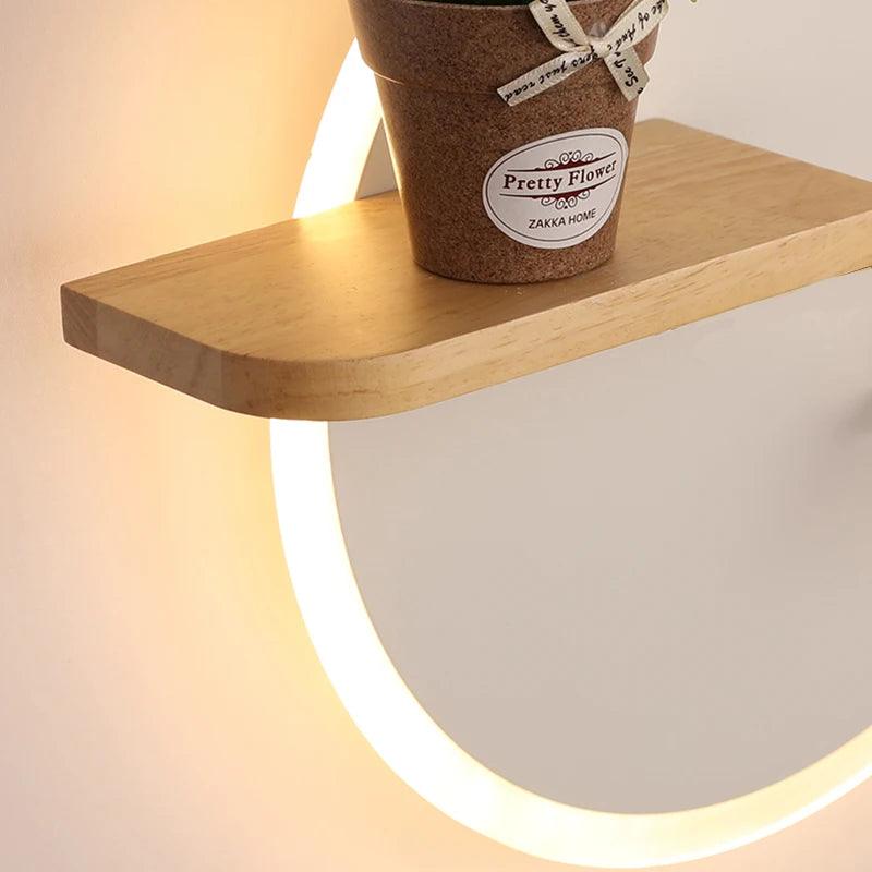 Luminaire Enfant LED Bois Température Réglable IL123456-ILLUMEEN.COM
