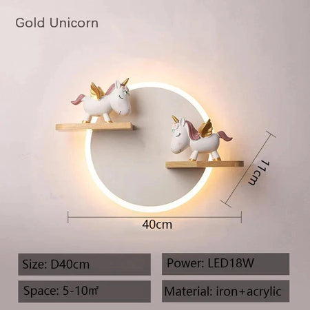 Luminaire Enfant LED Bois Température Réglable IL123456-ILLUMEEN.COM