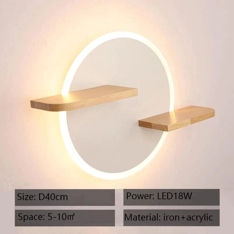 Luminaire Enfant LED Bois Température Réglable IL123456-ILLUMEEN.COM