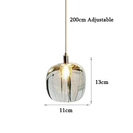 Luminaire IL472839 : Lustre Sur Mesure en Cristal et Acier Inoxydable pour une Ambiance Élégante et Moderne-ILLUMEEN.COM