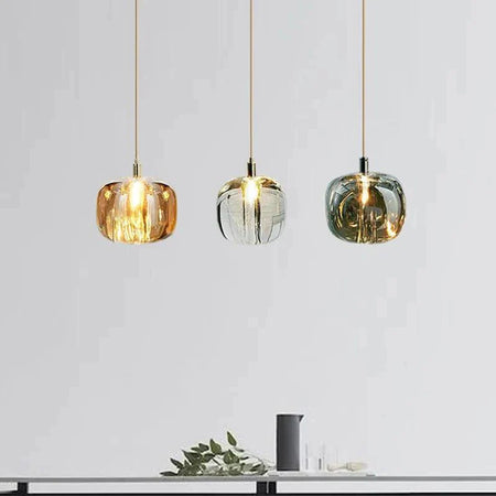 Luminaire IL472839 : Lustre Sur Mesure en Cristal et Acier Inoxydable pour une Ambiance Élégante et Moderne-ILLUMEEN.COM
