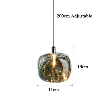 Luminaire IL472839 : Lustre Sur Mesure en Cristal et Acier Inoxydable pour une Ambiance Élégante et Moderne-ILLUMEEN.COM