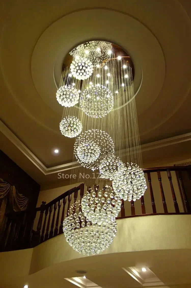 Luminaire IL482916 : Lustre en Cristal Suspendu Élégant-ILLUMEEN.COM