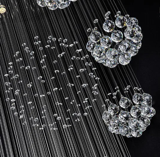 Luminaire IL482916 : Lustre en Cristal Suspendu Élégant-ILLUMEEN.COM