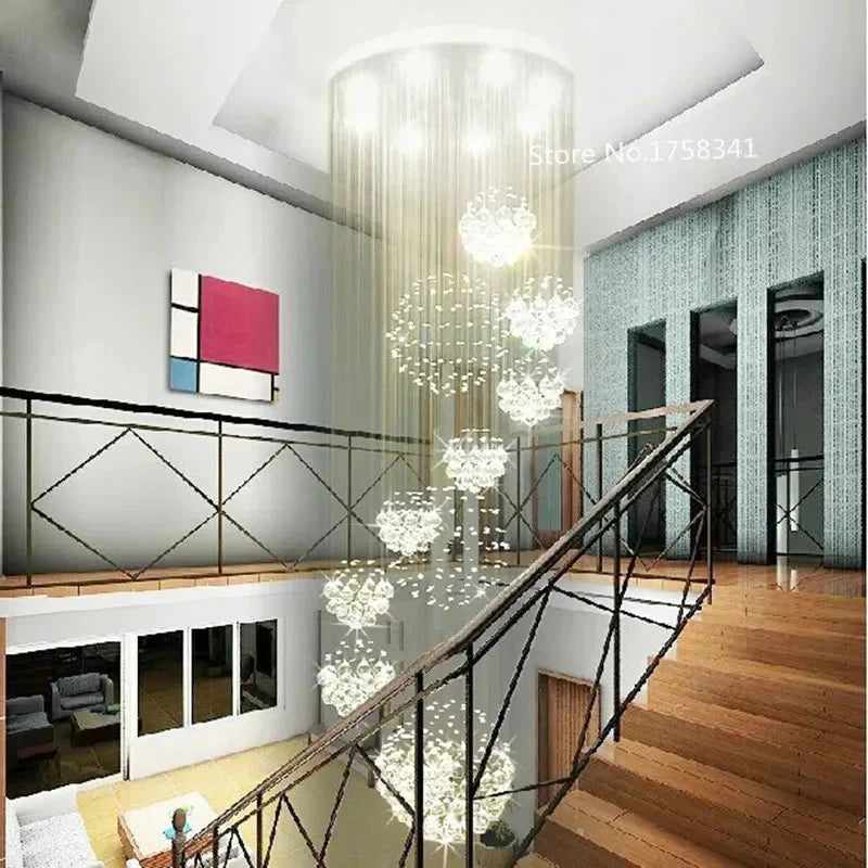 Luminaire IL482916 : Lustre en Cristal Suspendu Élégant-ILLUMEEN.COM
