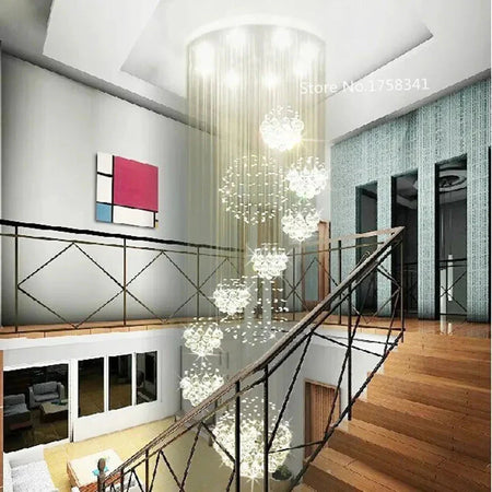 Luminaire IL482916 : Lustre en Cristal Suspendu Élégant-ILLUMEEN.COM