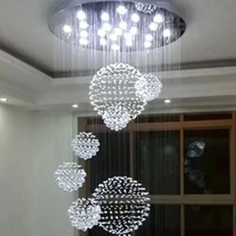 Luminaire IL482916 : Lustre en Cristal Suspendu Élégant-ILLUMEEN.COM