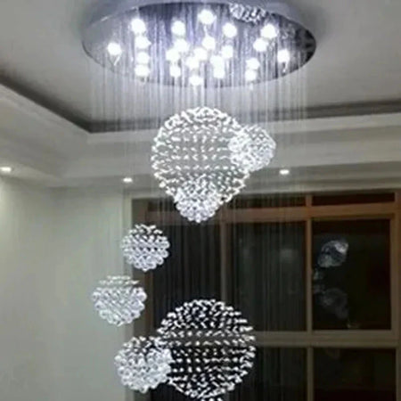 Luminaire IL482916 : Lustre en Cristal Suspendu Élégant-ILLUMEEN.COM