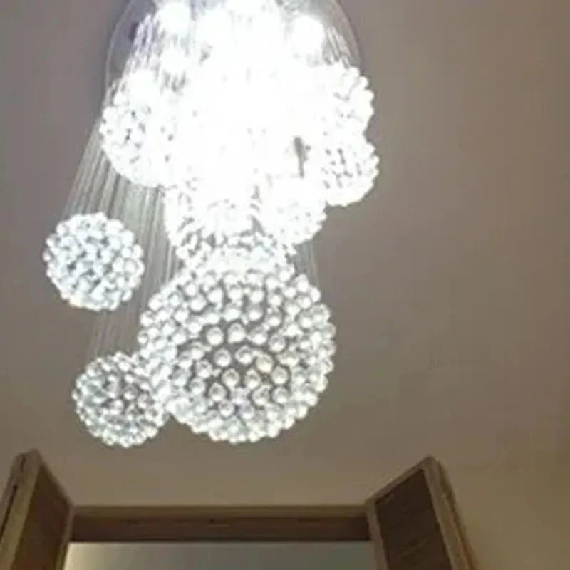 Luminaire IL482916 : Lustre en Cristal Suspendu Élégant-ILLUMEEN.COM