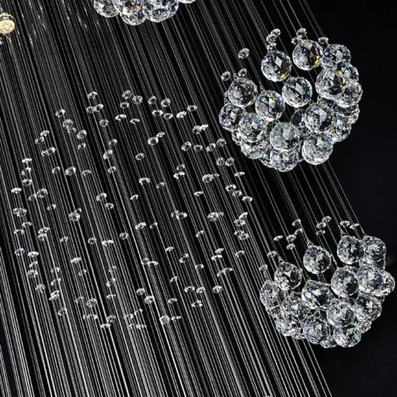Luminaire IL482916 : Lustre en Cristal Suspendu Élégant-ILLUMEEN.COM