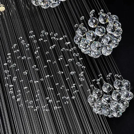Luminaire IL482916 : Lustre en Cristal Suspendu Élégant-ILLUMEEN.COM