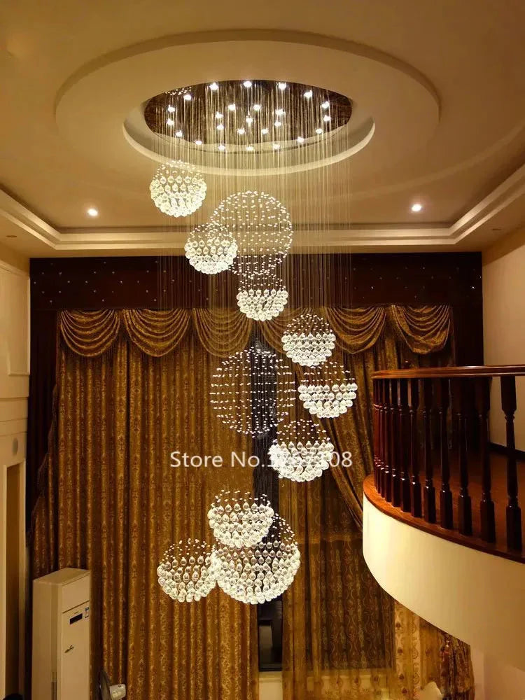Luminaire IL482916 : Lustre en Cristal Suspendu Élégant-ILLUMEEN.COM