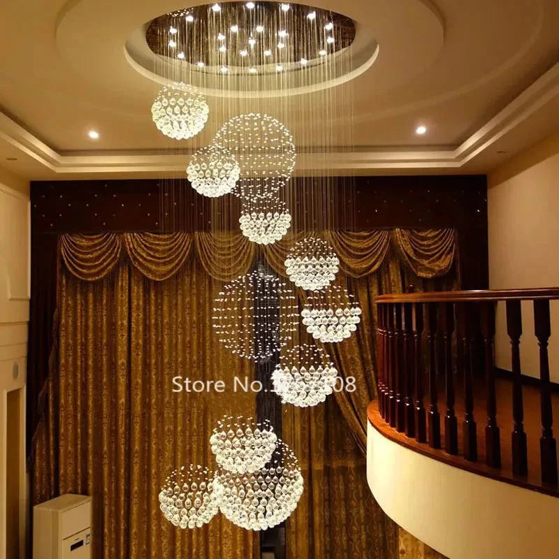 Luminaire IL482916 : Lustre en Cristal Suspendu Élégant-ILLUMEEN.COM