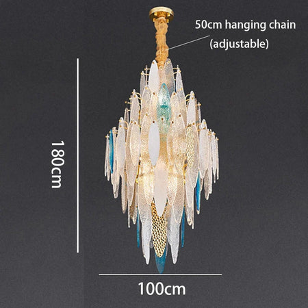 Luminaire IL582734 – Élégance Contemporaine Au Verre Ondulé-ILLUMEEN.COM