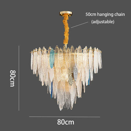 Luminaire IL582734 – Élégance Contemporaine Au Verre Ondulé-ILLUMEEN.COM