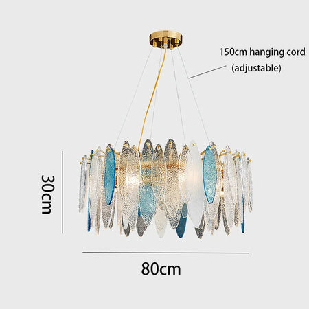 Luminaire IL582734 – Élégance Contemporaine Au Verre Ondulé-ILLUMEEN.COM