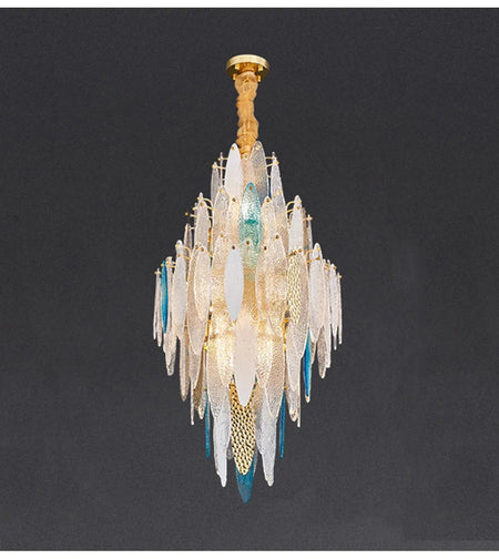 Luminaire IL582734 – Élégance Contemporaine Au Verre Ondulé-ILLUMEEN.COM